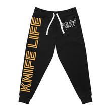 Load image into Gallery viewer, KNIFE LIFE Show Logo Athletic Joggers (AOP)
