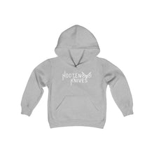 Load image into Gallery viewer, Show Logo Youth Heavy Blend Hooded Sweatshirt
