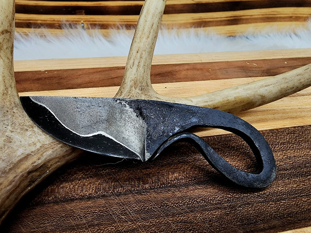 Small Forged Neck Knife